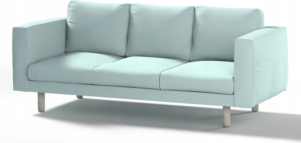 Dekoria Norsborg 3 személyes kanapé huzat Ikea kék
