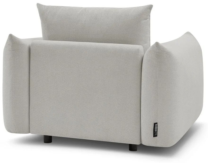 Világosszürke fotel Ernest – Bobochic Paris