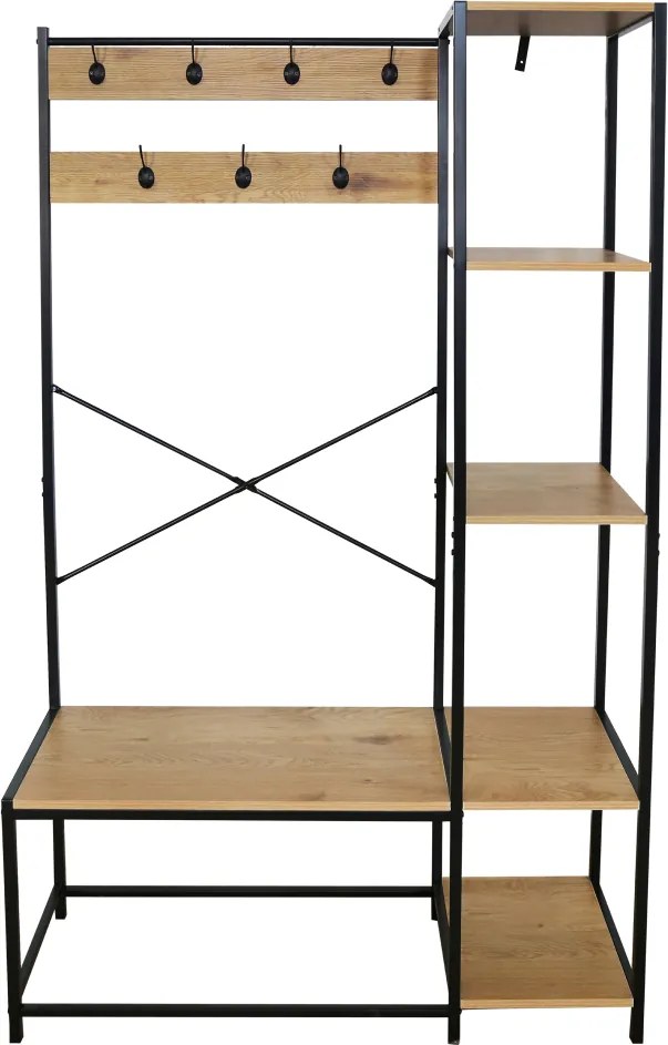 Fogas, fekete/tölgy, BERDY