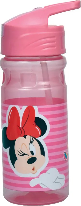 Disney Minnie Wink műanyag szívószálas kulacs 500 ml