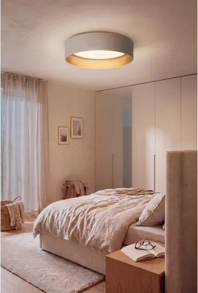 Brilagi-LED mennyezeti lámpa VELVET SIMPLE LED/24W/230V 4000K Ø 45 cm krém/arany