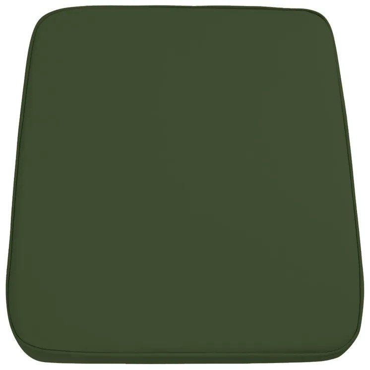 Kültéri székpárna VIREON 44x45 cm, olajzöld