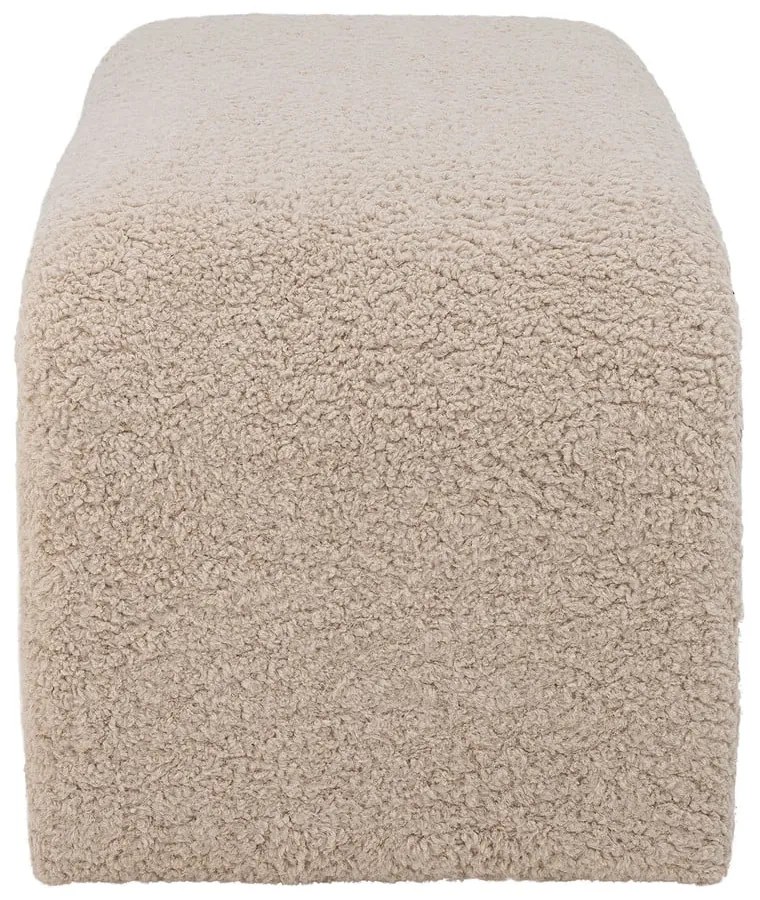 Krémszínű buklé pad Bobbie – Bloomingville