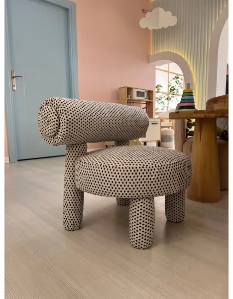 MAVI gyerekfotel bézs/fekete