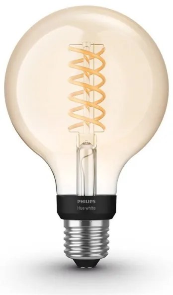LED Dimmelhető izzó Philips Hue WHITE FILAMENT G93 E27/7,2W/230V 2100K