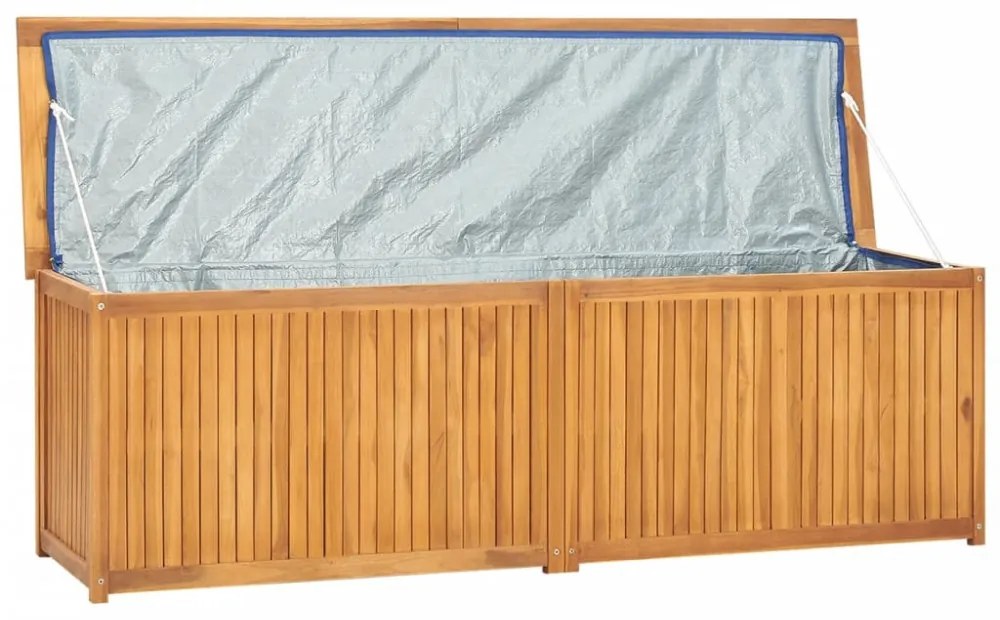 tömör tíkfa kerti láda 175 x 50 x 55 cm