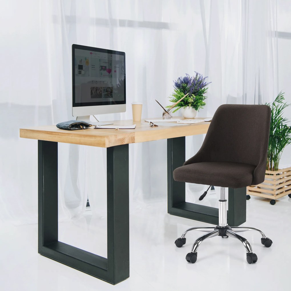 Irodai szék Eminence (barna + króm). 1028722
