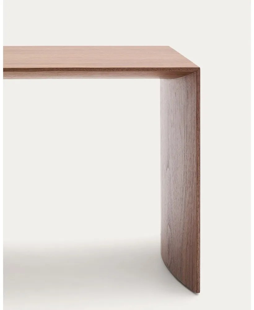 Tárolóasztal diófa dekorral 40x55 cm Litto – Kave Home