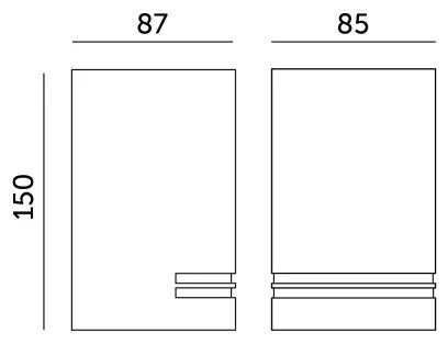 Kültéri fali lámpa QUAZAR 1xGU10/11W/230V IP44