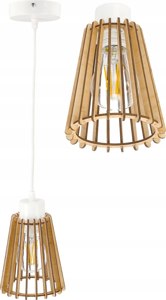 Függő lámpa túlnyúló mennyezeti csillár Loft Fa 1