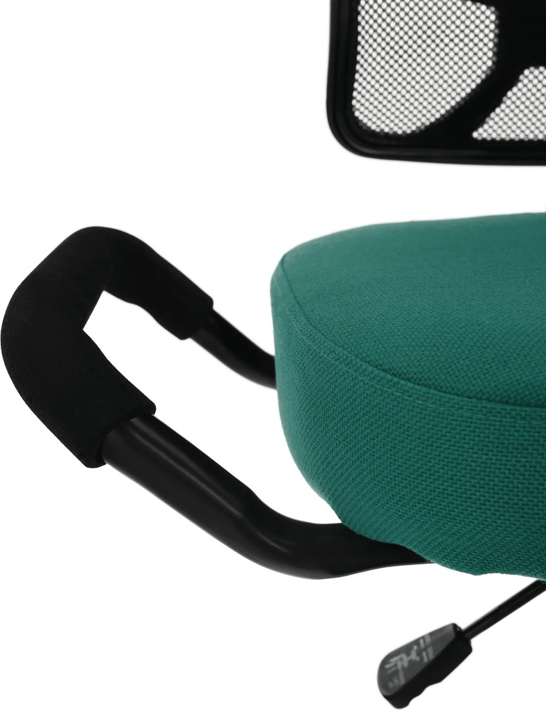Ergonomikus zsámoly, zöld/fekete, RUFUS