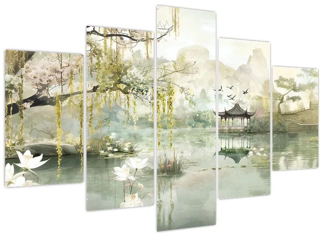 Kép - Kínai tó (150x105 cm)