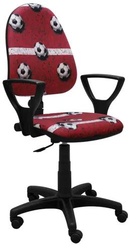 Gyermek szék Argo futball piros