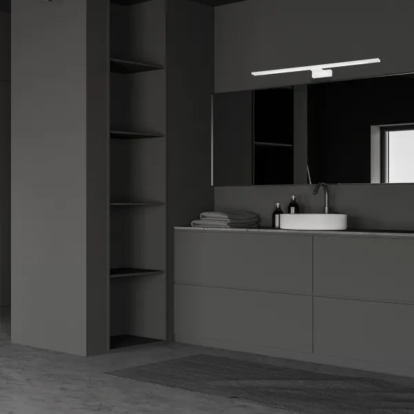 LED fürdőszobai tükörvilágítás SHINE LED/12W/230V 60 cm IP44 fehér