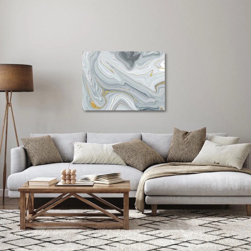 Üveg kép - Absztrakció (70x50 cm)