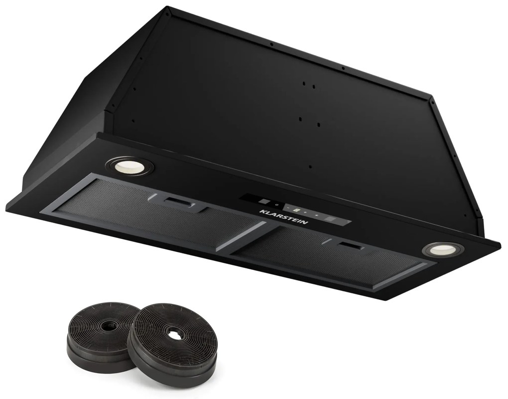 Klarstein Paolo 72 beépíthető páraelszívó 72 cm 520 m³/h LED Touch A++
