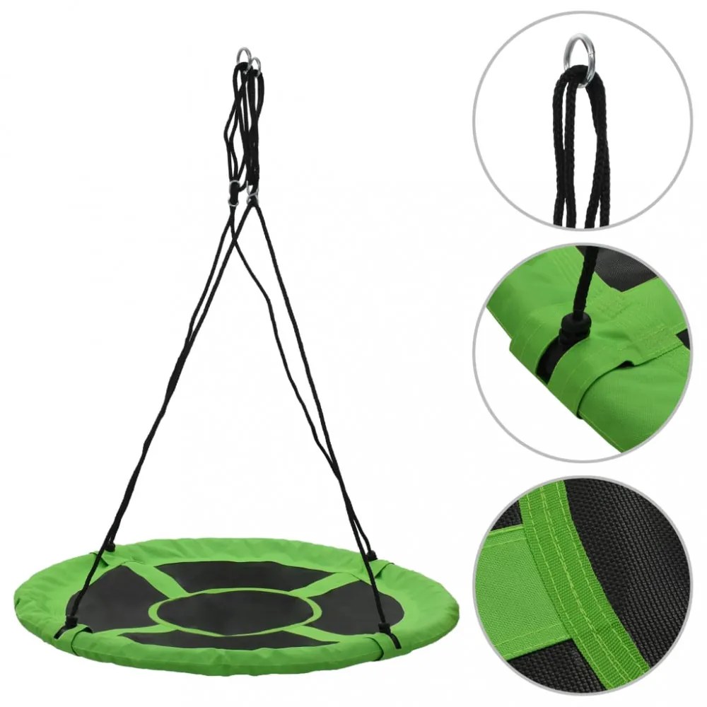 zöld színű hinta 110 cm 100 kg
