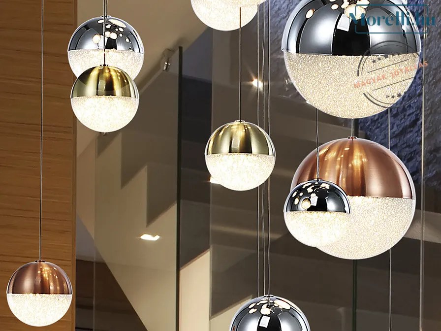 SCHULLER 793960B SPHERE Többágú Függesztett Lámpa LED IP20