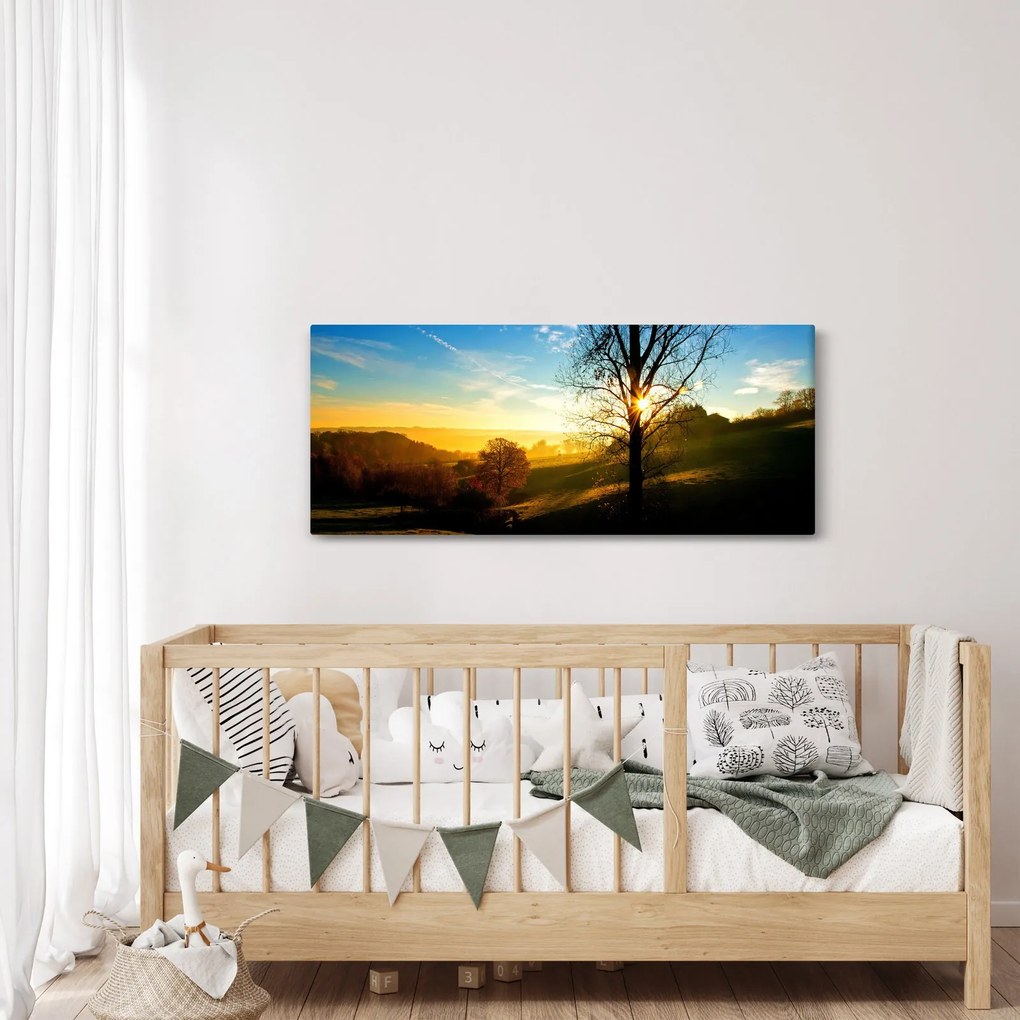 Napkelte kép (120x50 cm)