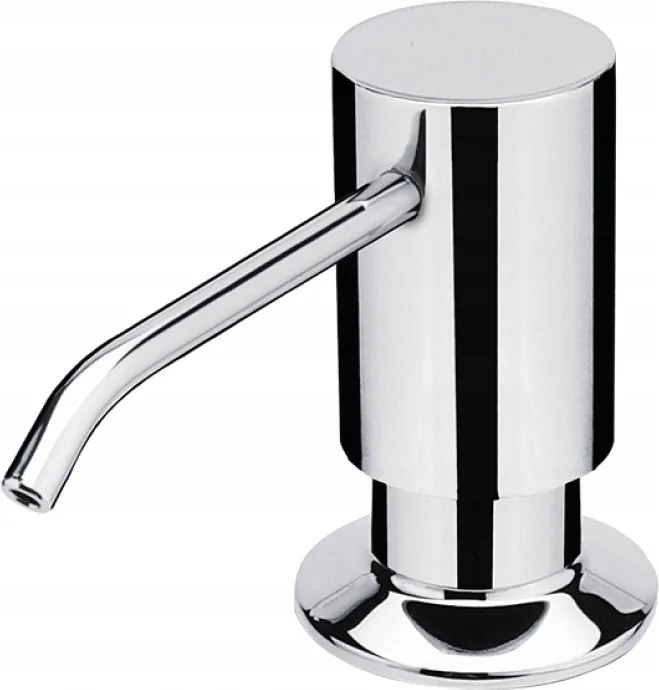 Nimco beépített mosószer- és szappanadagoló 30 mm rozsdamentes acél fém sárgaréz Un 3031V-26_