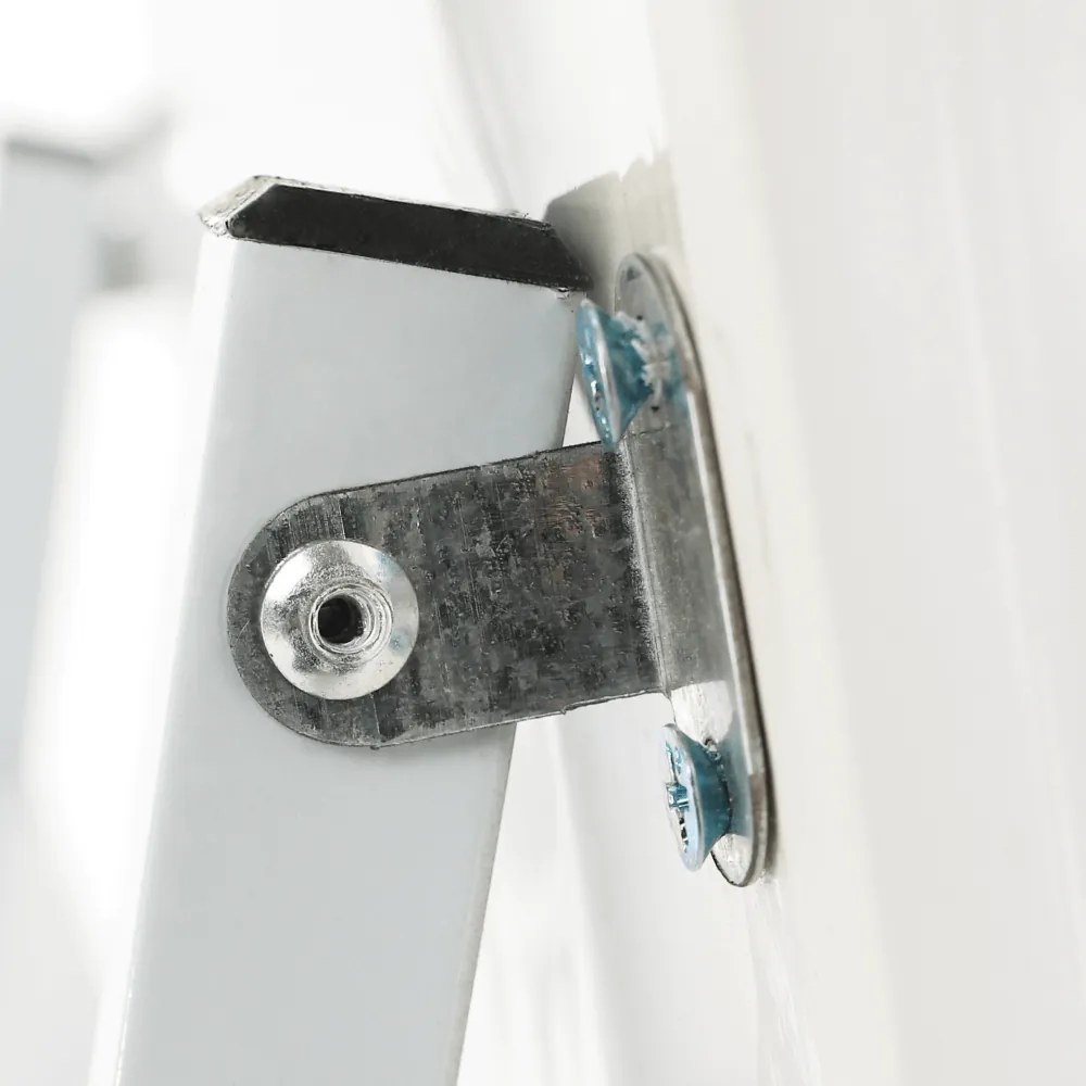 Álló tükor, fehér, LAVAL