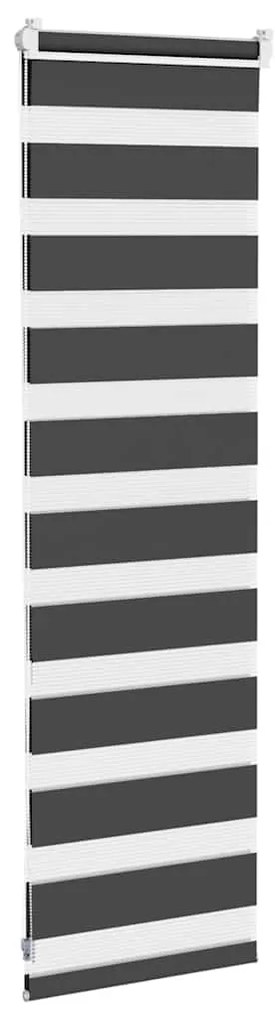 zebrafüggönnyel fekete szövetszélesség 35,9 cm poliészter