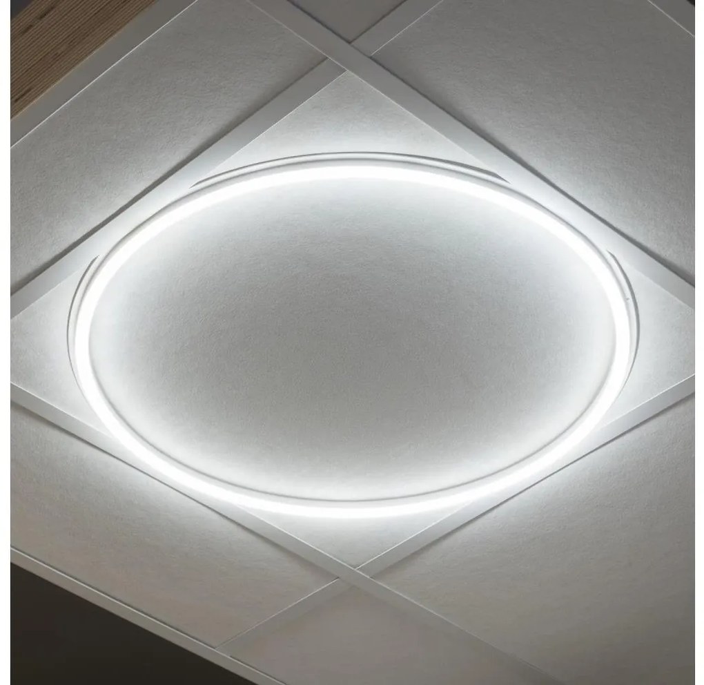 Kanlux 26785 - AVAR LED beépíthető keret 40W, 230V, 4000K, 59 cm átm.
