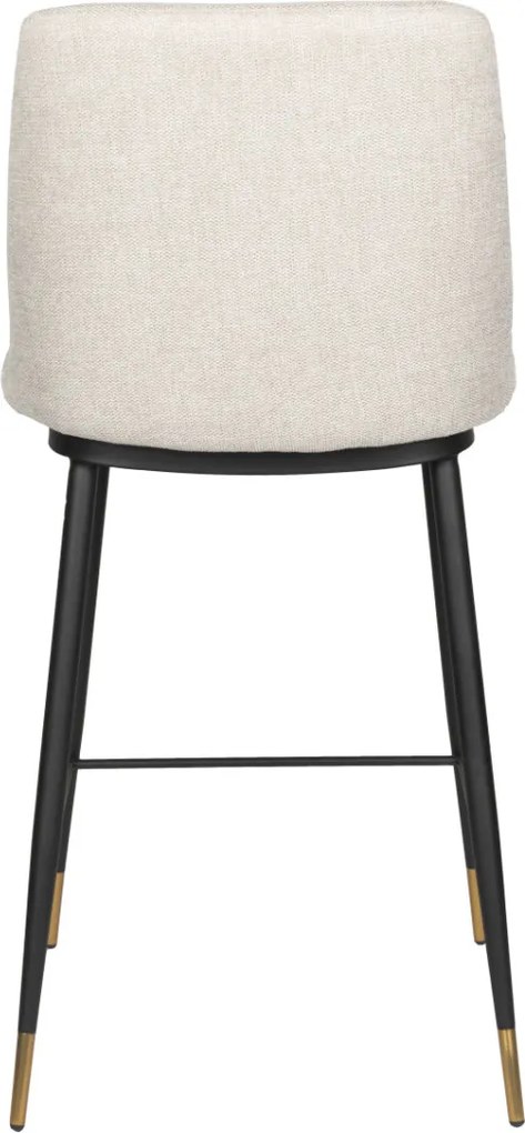 Lionel counter bárszék, bézs, fekete fém láb