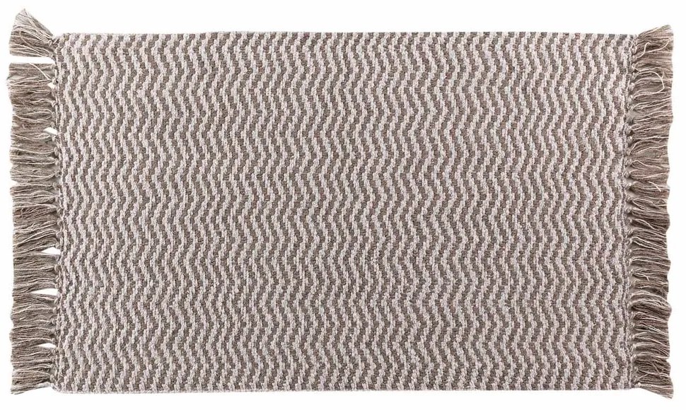 Világosbarna mosható szőnyeg 50x80 cm Alessia – douceur d'intérieur