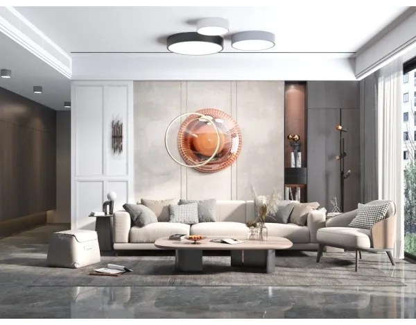 Immax NEO 07201L-LED dimmelhető mennyezeti lámpa RONDATE 28W/230V fekete Tuya+DO