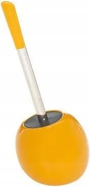 Wc-kefe tárolóval Colors sárga