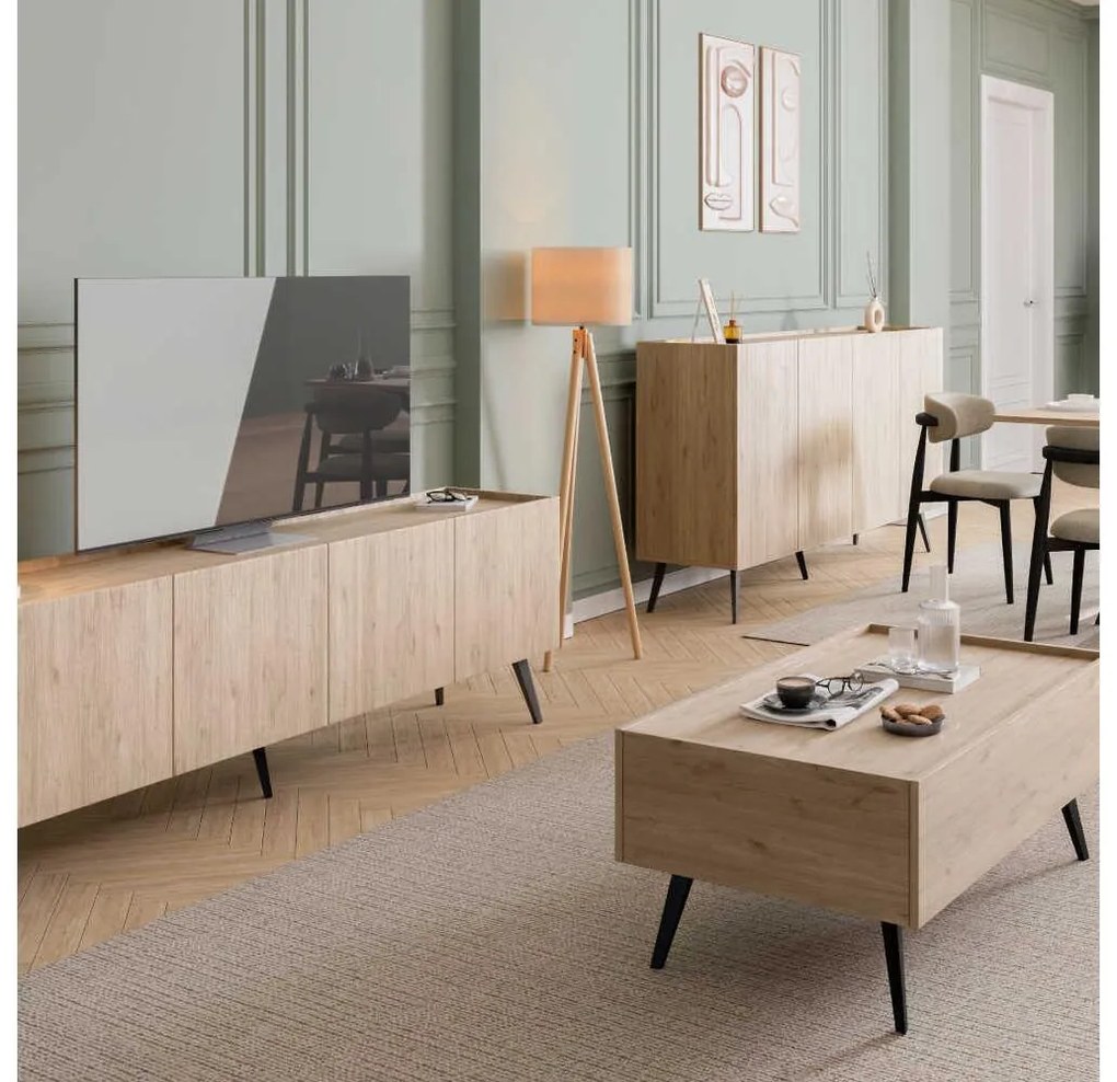 TV szekrény Thea 6 (tölgy) . 1109433