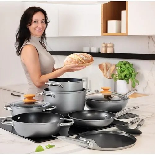 Tescoma GrandCHEF+ serpenyő átmérője 24 cm, 24 cm átmérőjű