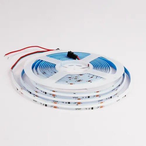5 méter Digitális LED szalag , futófény , RGBW , W=hideg fehér , 24V , COB , DOTLESS , 784 LED/m , 7 W/m , Miboxer , SPI4N01C