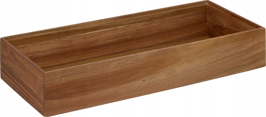 Fa Konyhai Rendszerező 15X38X7 CM Akácfából És Mdf-ből E1