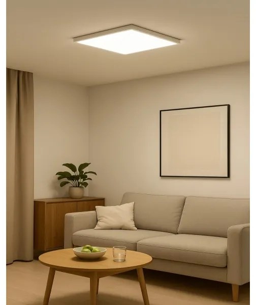 LED mennyezeti lámpa LED/40 W/230 V 3000/4000/6500 K 50x50 cm fehér