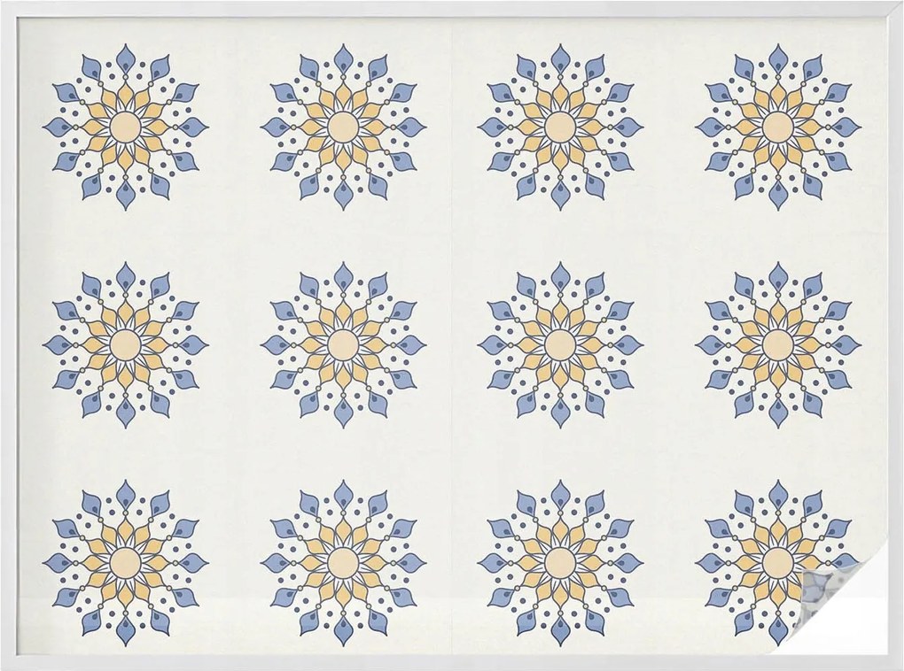 Ablakfólia Öntapadós Adatvédelem Dekoratív mandala 200x146