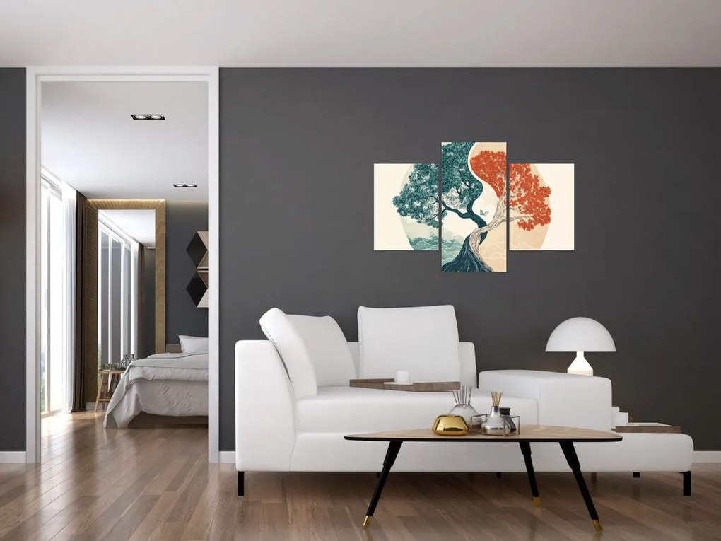 Kép – Energiafa (90x60 cm)