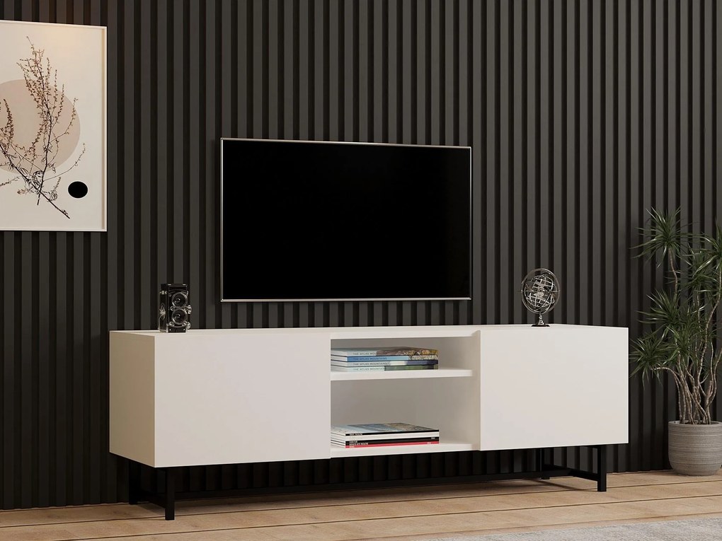TV asztal/szekrény Twiggy (fehér). 1088867