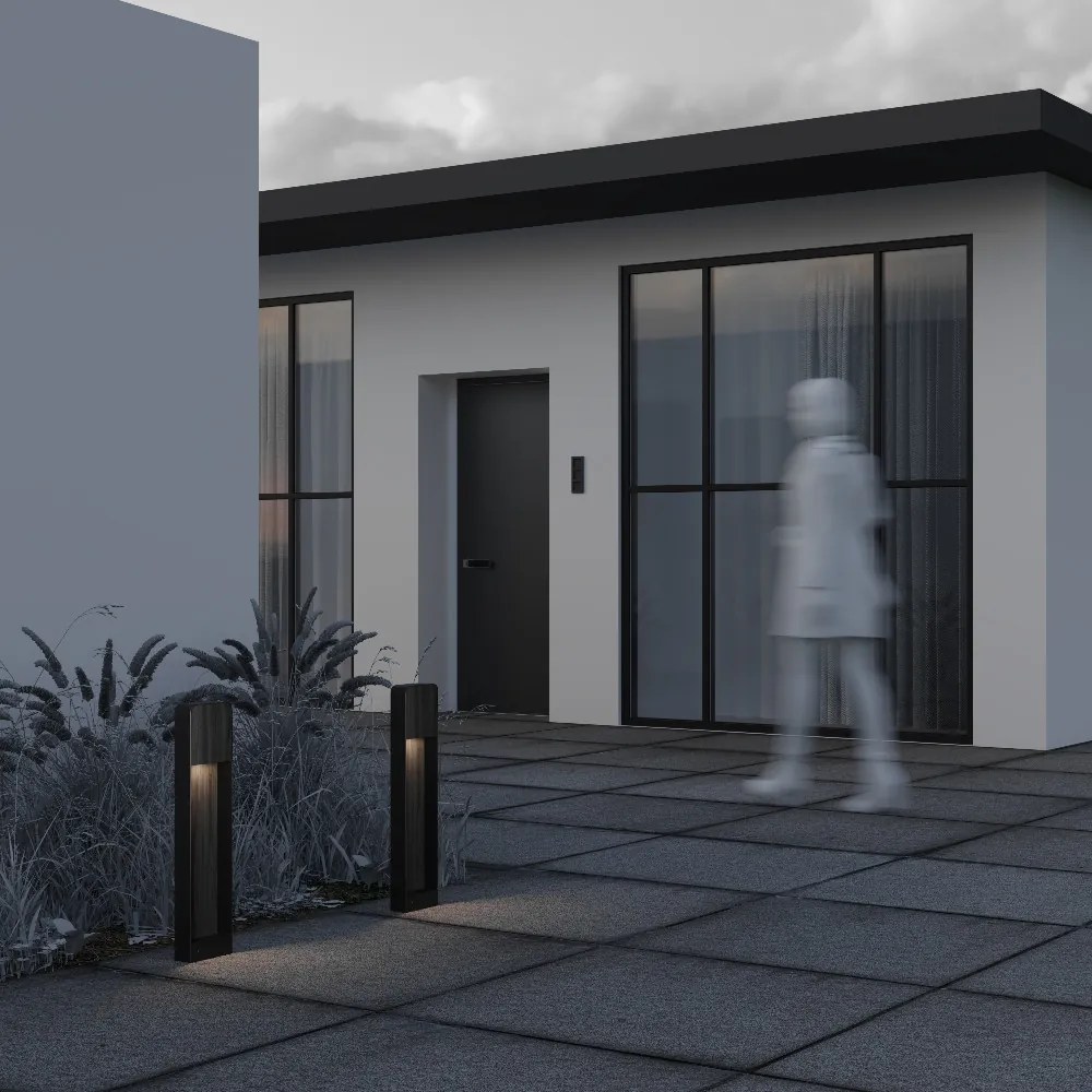 MAYTONI O481FL-L7BWD3K PORTE Modern Kültéri Állólámpa Fekete LED IP54