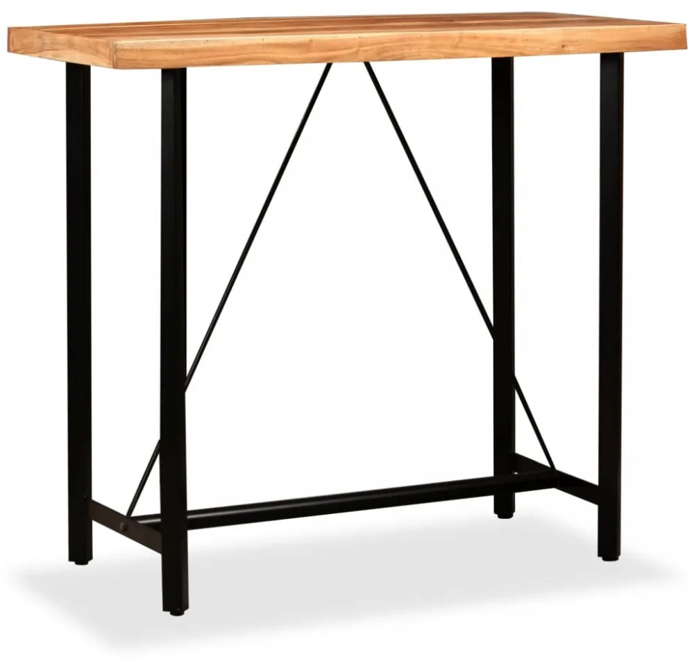 tömör akácfa bárasztal 120 x 60 x 107 cm