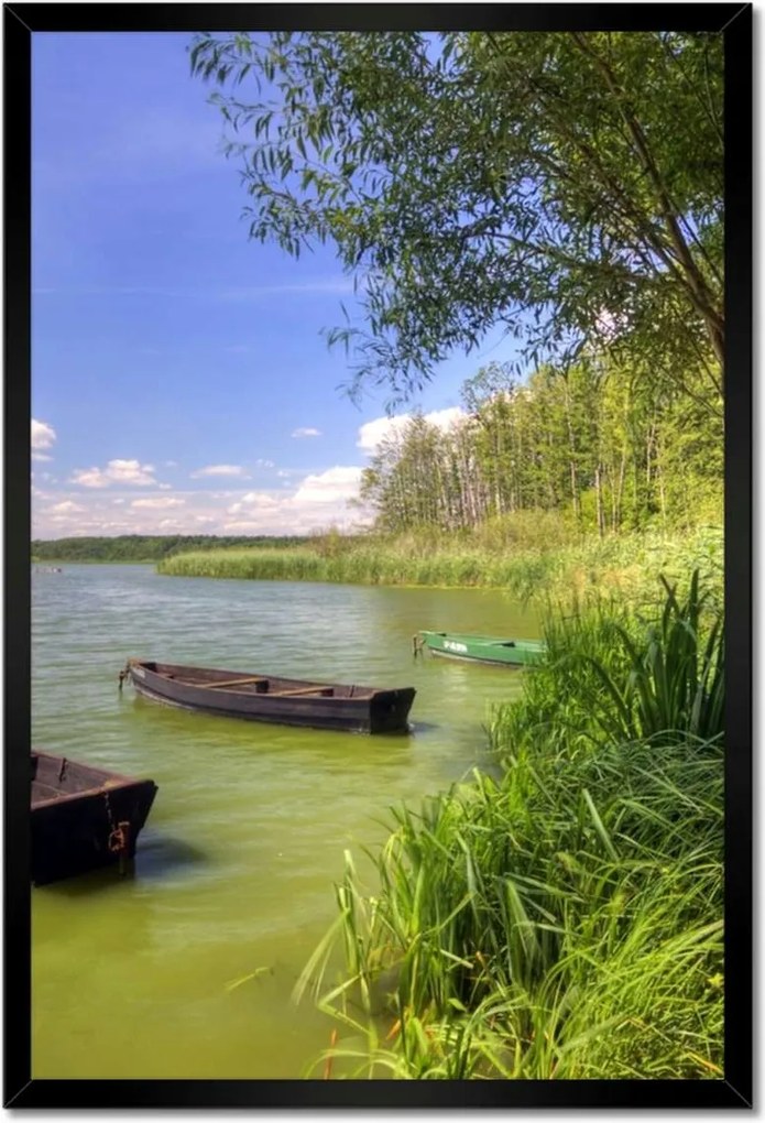 Poszterek keretben 40x60 Séta Wolsztyński park