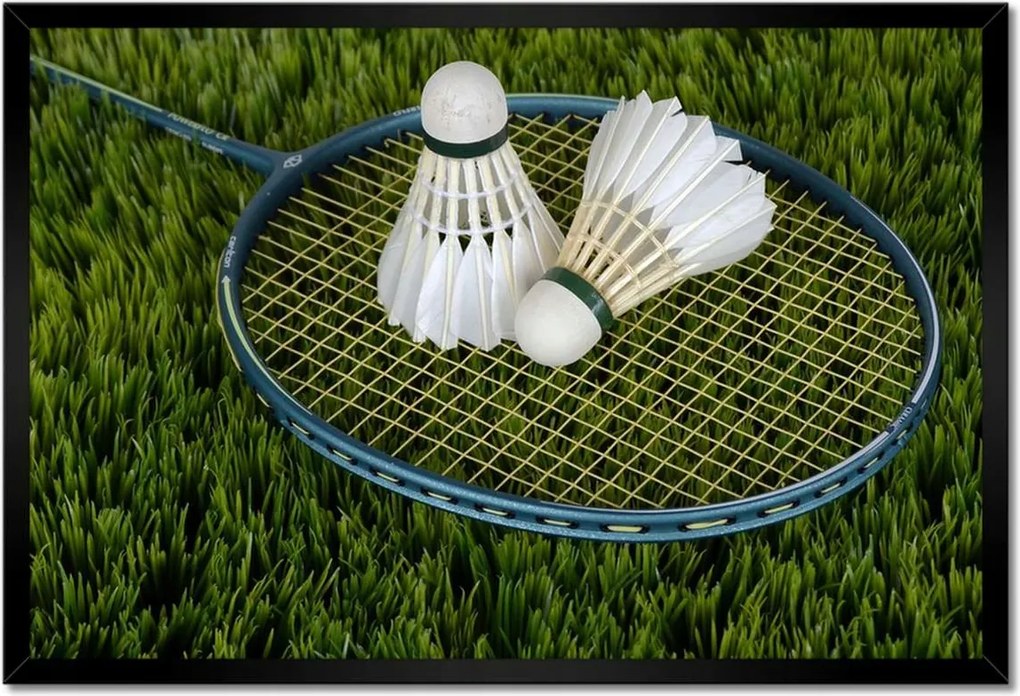 Poszterek keretben 60x40 Tollaslabda Repülő Rakéta