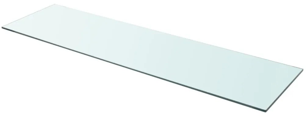 110x30 cm átlátszó panel üvegpolc