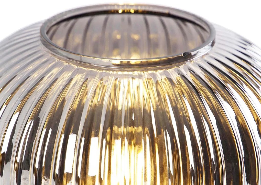 Intelligens asztali lámpa fekete füstüveggel, WiFi A60-nal - Karel