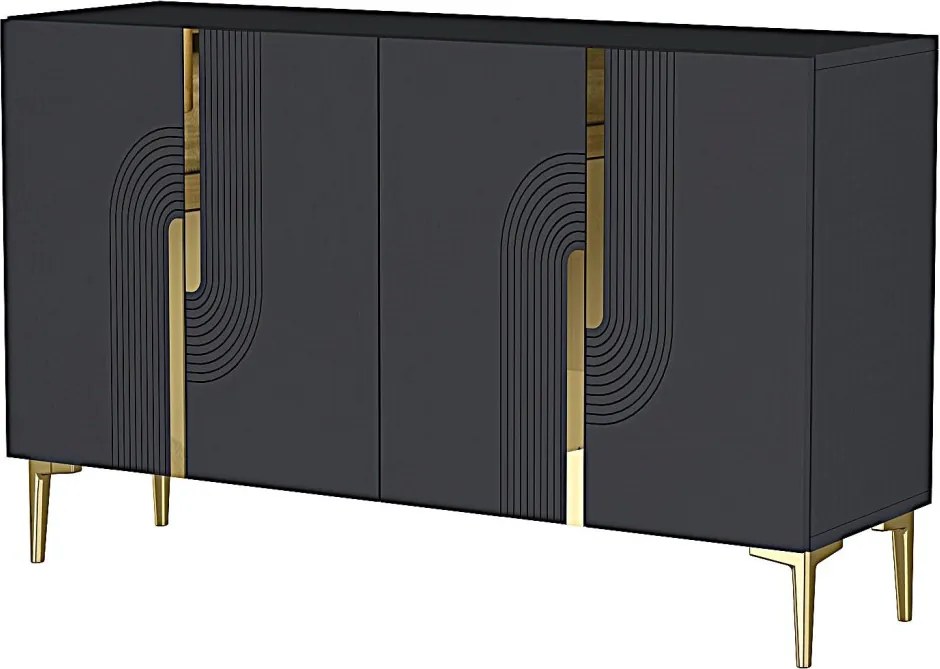 Meyra 120 - Anthracite, Gold