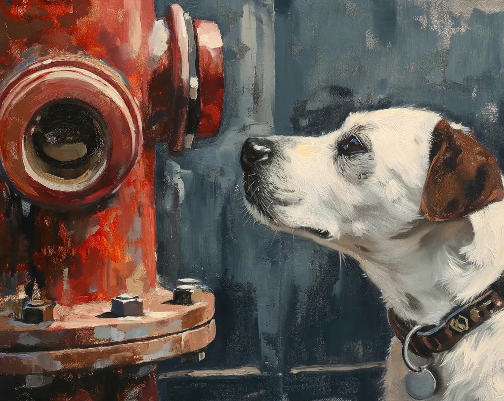 Poszter 76x60,5cm Barát a tűzcsapnál