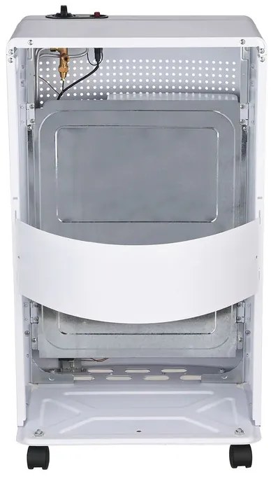 Juskys Gázfűtő 42x36x73 cm - fehér