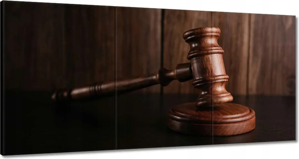 Festmények 180x90 Fából készült bíró kalapács