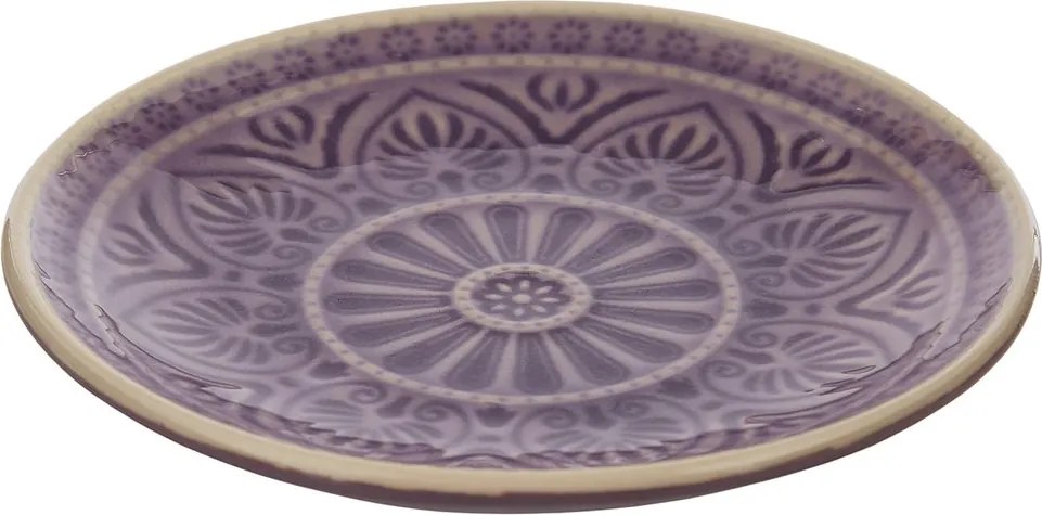 SUMATRA tányér Ø 14 cm, sötétlila